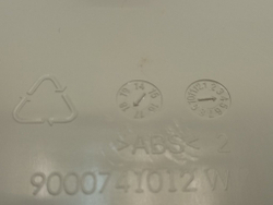 WLL2416EOE/01 кт73 Крышка сливного фильтра для стиральной машины Bosch 9000741012 б/у