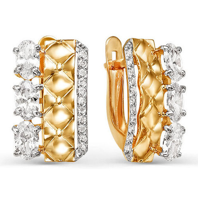 Серьги Au 585 (123927)