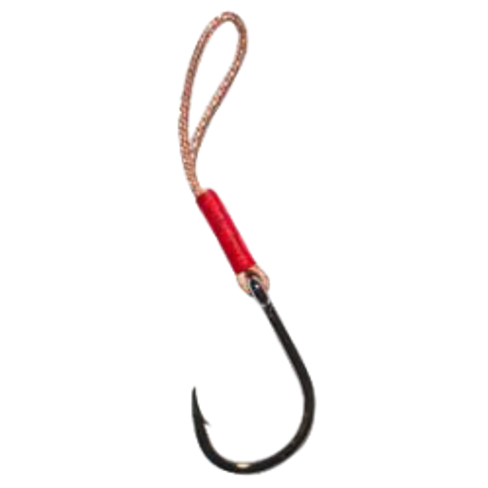 Крючок Bassday с поводком Support Hook Black M 3шт