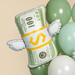 Шар (29''/74 см) Фигура, Доллары с крыльями