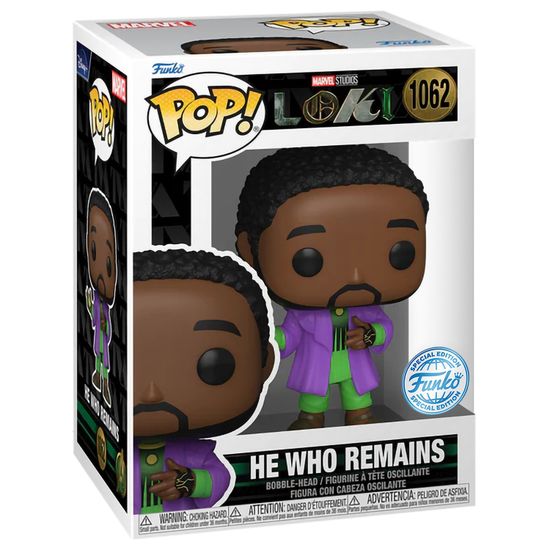 Фигурка Funko POP! Bobble Marvel Loki He Who Remains SDCC22 (Exc) (1062) 65205 / Фигурка Фанко ПОП! по мотивам сериала "Локи", Тот, кто остаётся