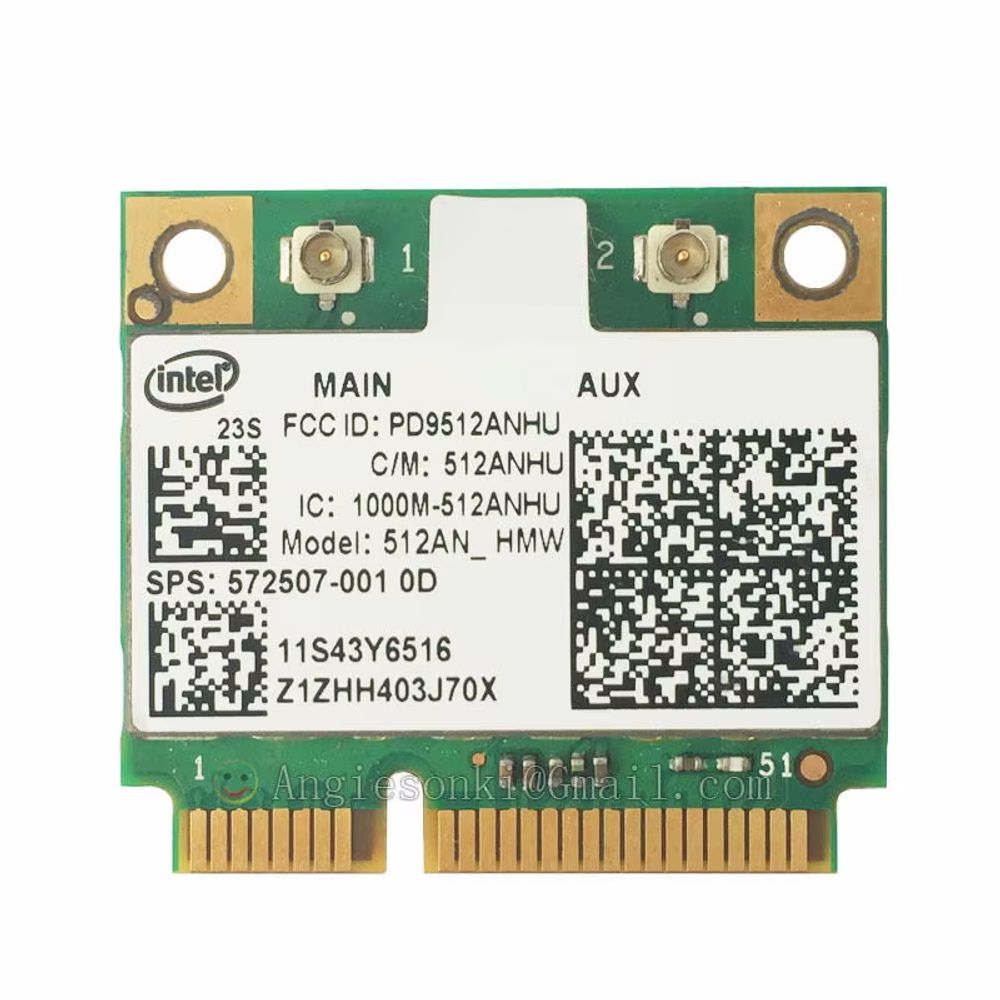 Модем HP a/g/n Dual Band WiFi WLAN Half Mini PCIe Card 572507-001