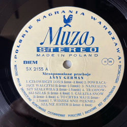 Винтажная виниловая пластинка LP Anna German Анна Герман, Niezapomniane Przeboje Anny German (Польша 1983)