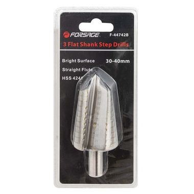 Сверло ступенчатоеHSS4241( 30-40мм)в блистере Forsage F-44742B