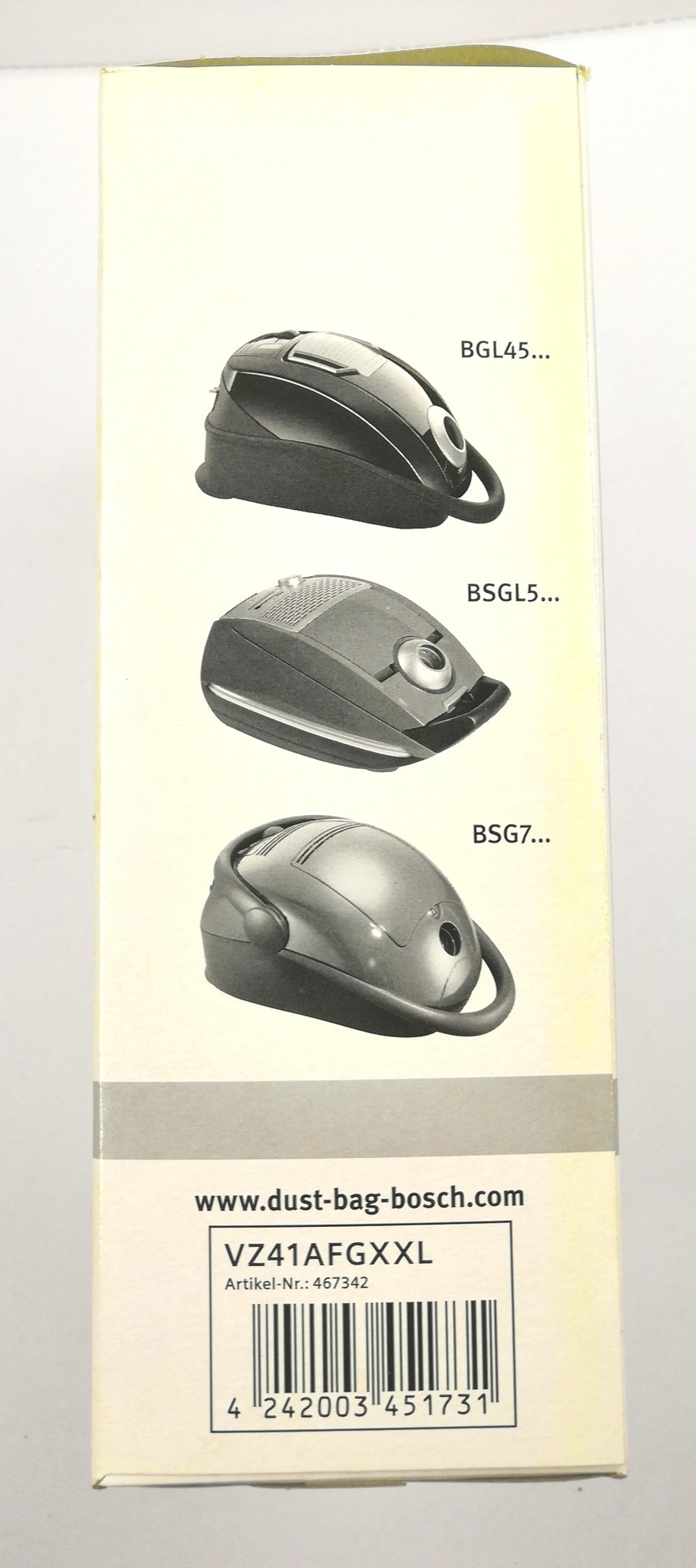 Комплект мешков + микрофильтр для пылесосов BOSCH