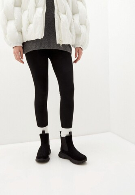 Ботинки Челси кожаные зимние Tamaris