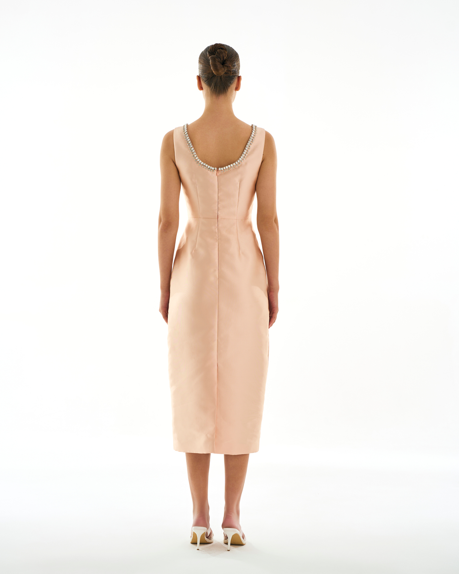 Платье  Michelle (Мишель) МИДИ розовое