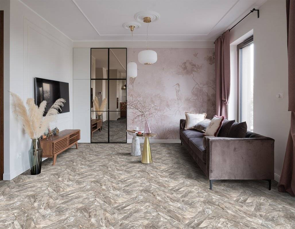 Линолеум бытовой Ideal Portman Kerama 3_673M, 2,5х40м (рулон)