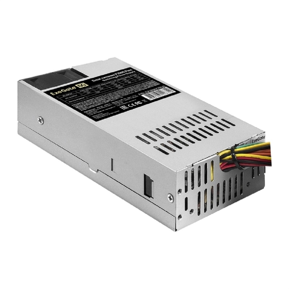 Блок питания Exegate EX291347RUS Блок питания 250W ExeGate F250S (Flex ATX, for ITX case, 4cm fan, 20+4 pin, 4 pin, 3xSATA, 2xIDE)