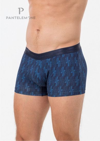 Трусы мужские боксеры Pantelemone PMH-1522, геометрия деним/темно-синяя