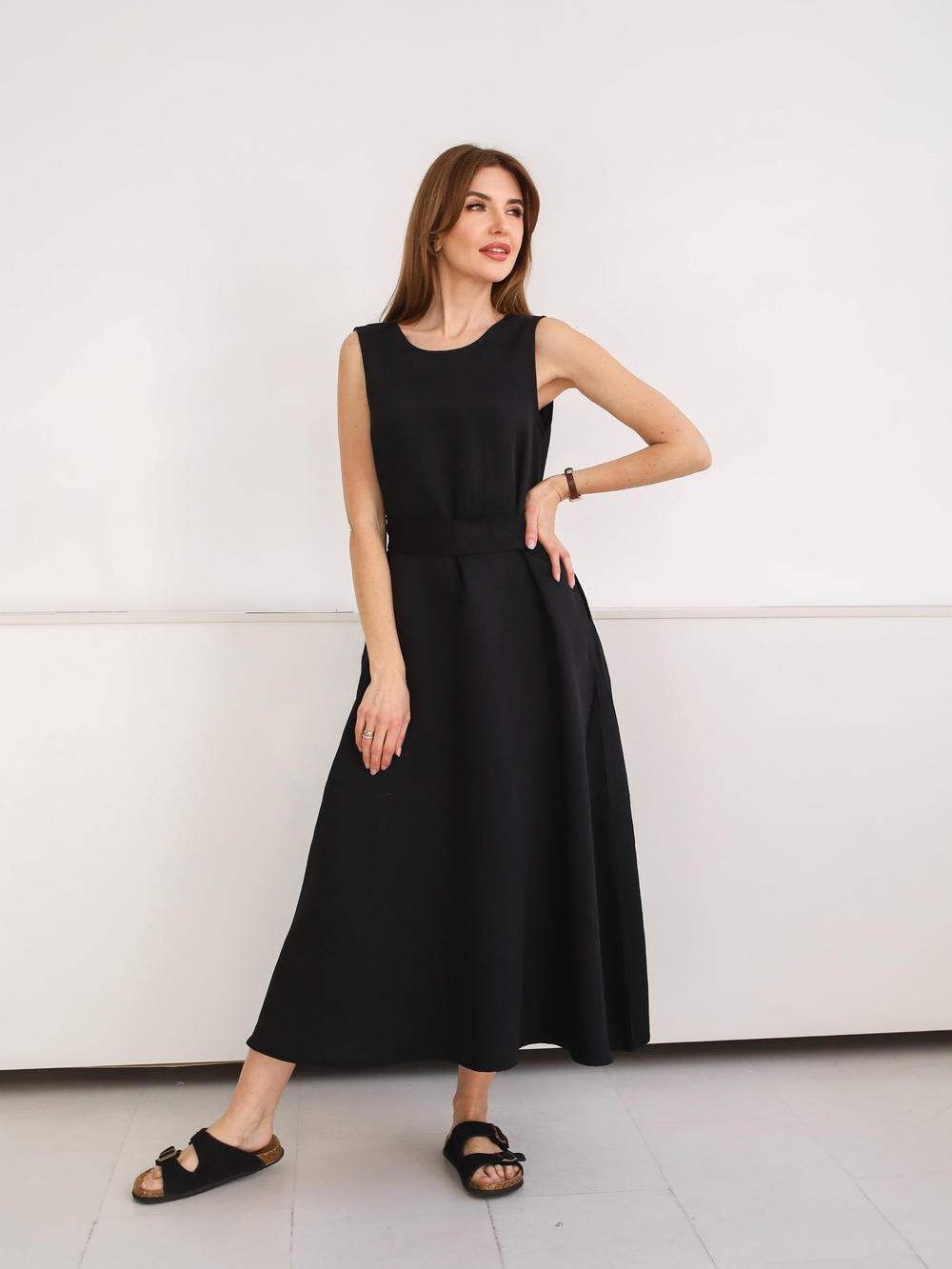 Платье двустороннее Charm, черное