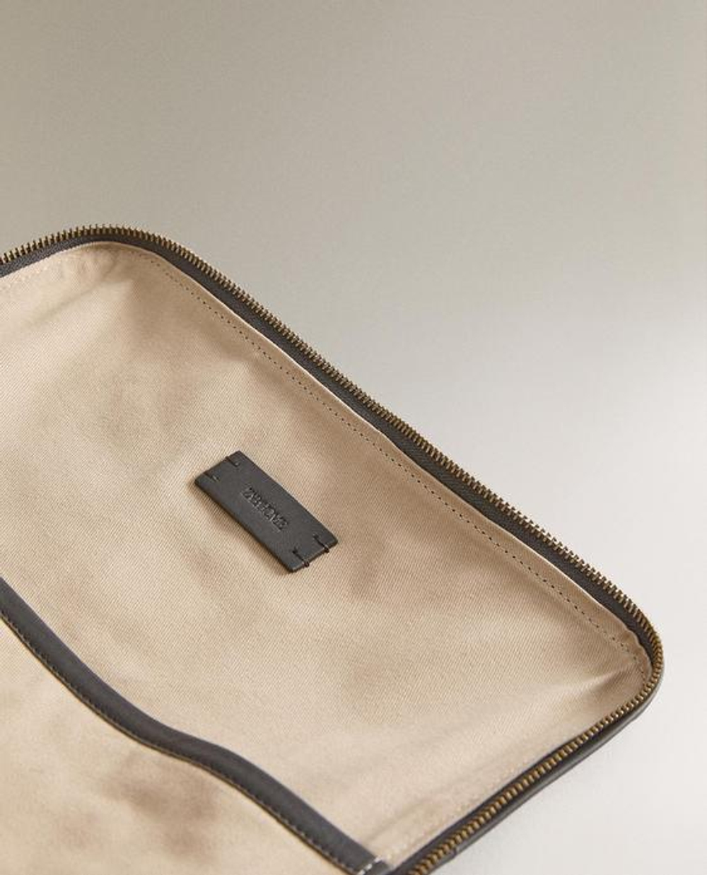 ZARA HOME КОЖАНЫЙ РЮКЗАК, ШОКОЛАДНЫЙ