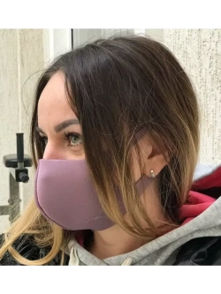 Маска многоразовая,неопрен,бежевая