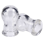 Прозрачные вакуумные зажимы на соски Tweak Nipple Sucker Set (Цвет: прозрачный)