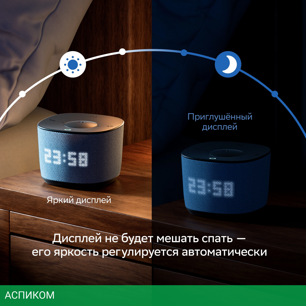Умная колонка Sber Boom Home серый (SBDV-00171G)