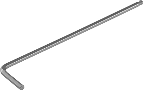 502325 Ключ торцевой шестигранный с шаром, H2.5