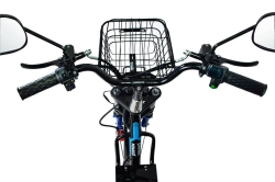 Электровелосипед Minako Monster с корзиной