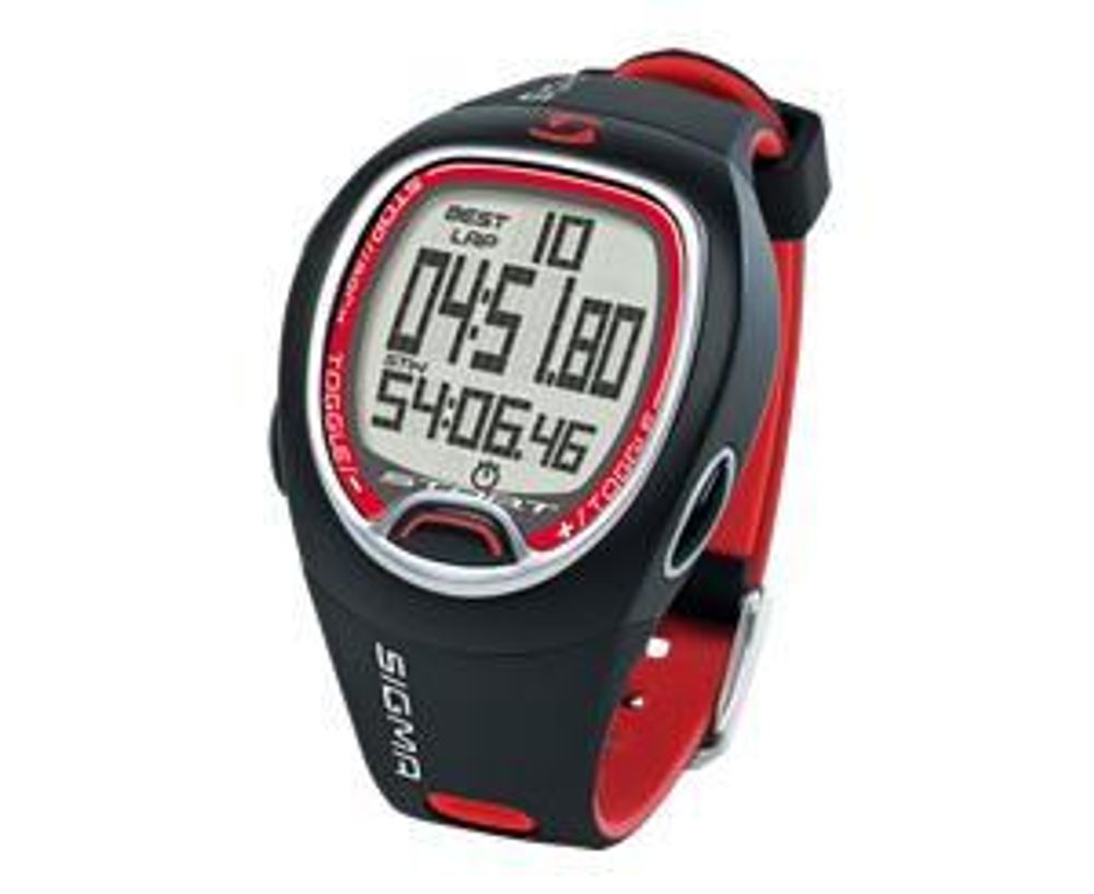 Часы SIGMA PC-6.12 Black/Red, 6 функций арт. 26120