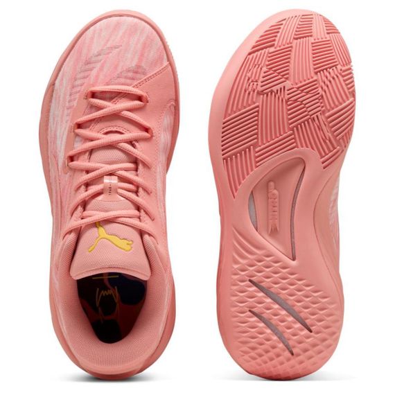 PUMA All Pro NITRO Баскетбольные кроссовки Низкие Топ Розовые Унисекс