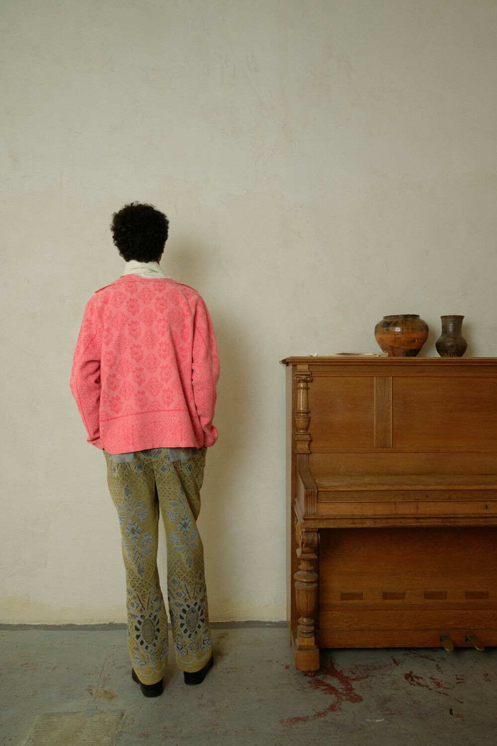 Куртка Soeurs с Большими Расшитыми Карманами / Hand-Embroidered Pockets розовая