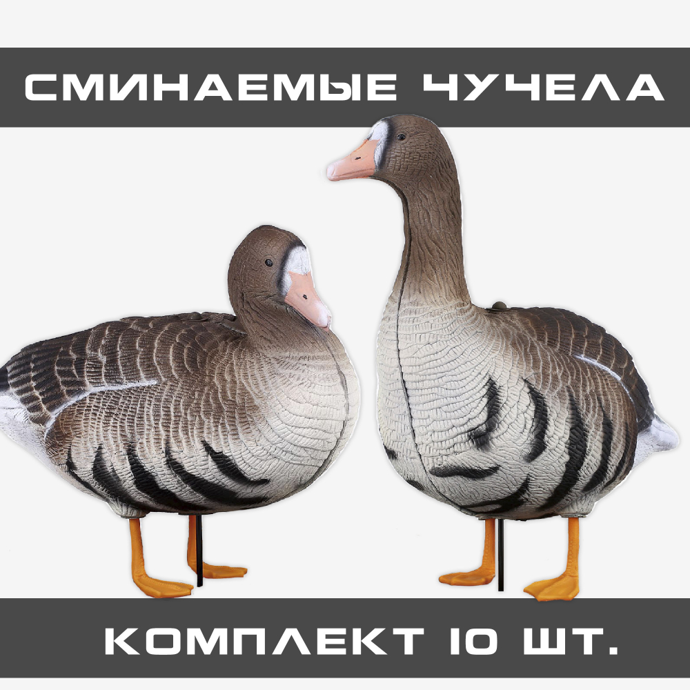 Белолобый гусь S-XPE 3D мод. B622-3D