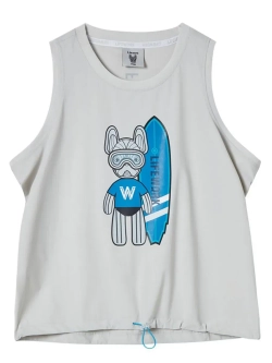 Майка с логотипом surfing ladok