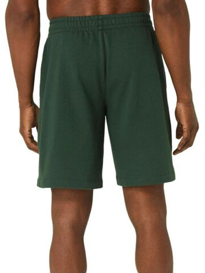 Мужские теннисные шорты Asics Big Logo Sweat Short - rain forest/performance black