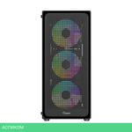 Корпус Ocypus Gamma C50 BK ARGB mATX без БП (Gamma-C50-BKG400XX-GL)