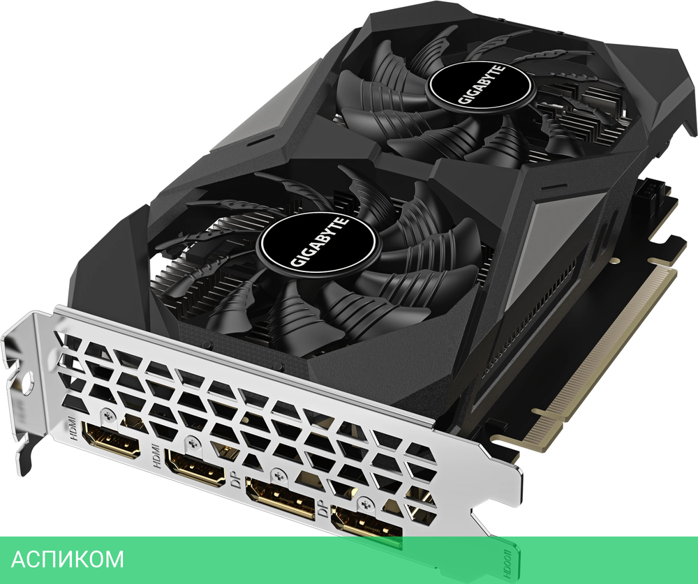 Видеокарта Gigabyte RTX 3050 6Gb GDDR6 (GV-N3050WF2OCV2-6GD)