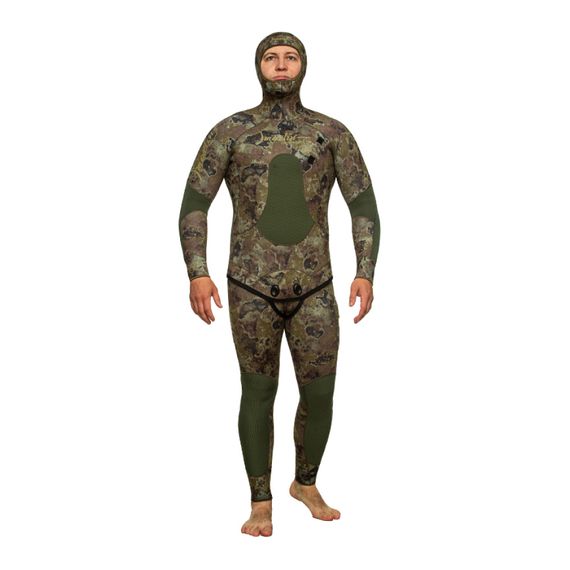 Гидрокостюм Marlin Camoskin Pro Green 5 мм раздельный