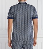 Поло Lacoste - темно-синий(DH1417)