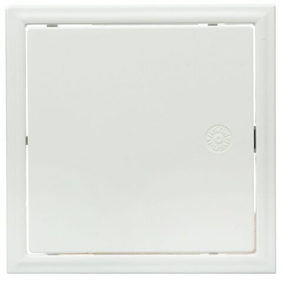 Лючок вентиляционный пластик, 300х300 мм, с замком, Event, 3030ЛПЗ