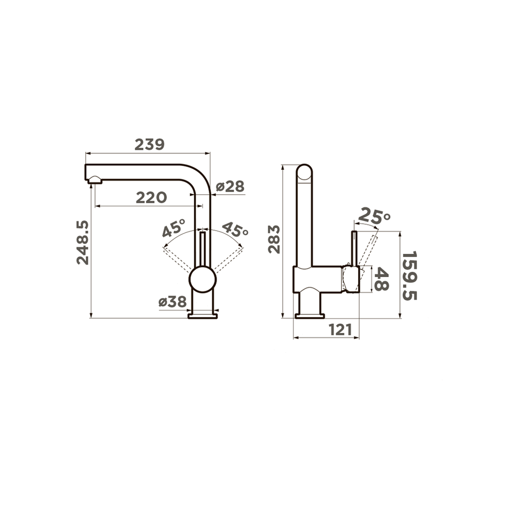 Смеситель OMOIKIRI TANIGAWA BN