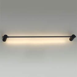 4395/8WL HIGHTECH ODL23 000 черный/металл Настенный св-к IP20 LED 8W 320Лм 3000K DALIA