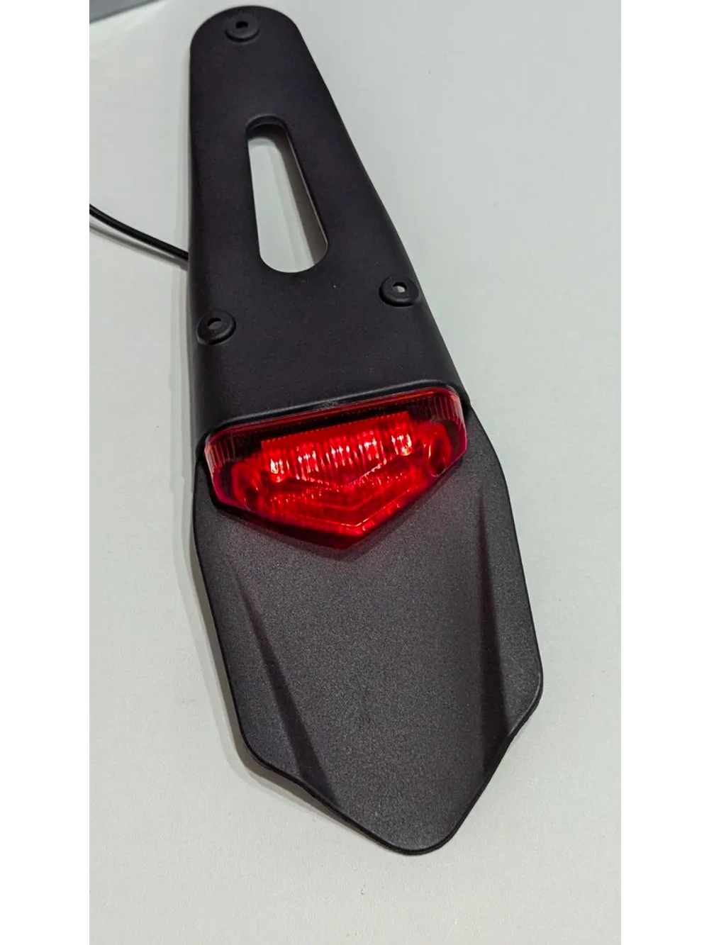 + t Крыло заднее со стоп-сигналом мотоцикл, питбайк