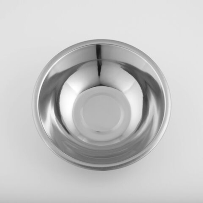 Миска глубокая из нержавеющей стали Доляна «Индия», 1,8 л, d=26 см (Цвет: не задано)