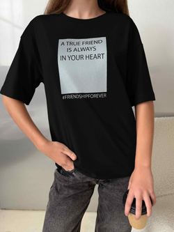 Футболка для девочки true friend