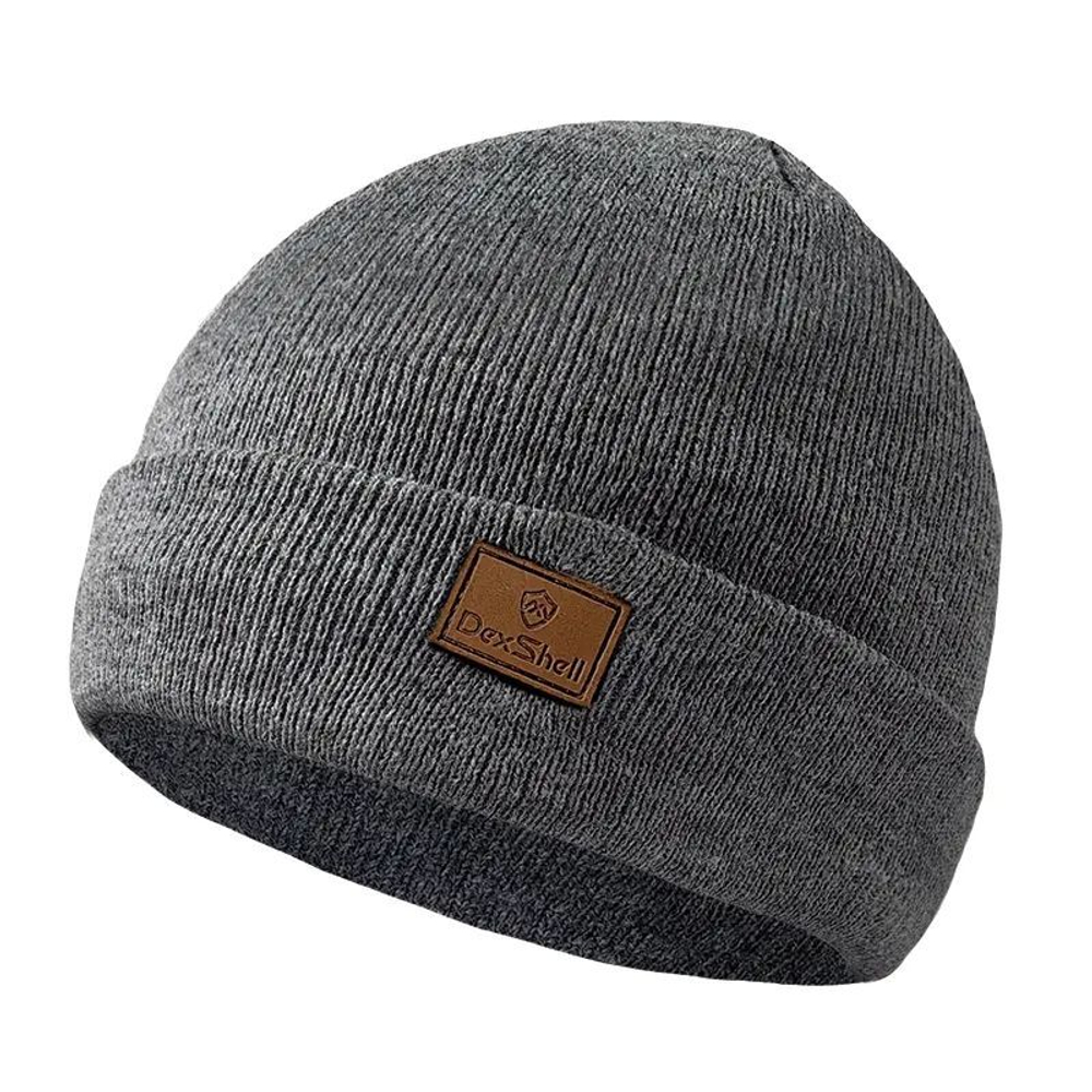 Шапка для рыбалки водонепроницаемая Dexshell Beanie Hat серый S/M (56-58 см)