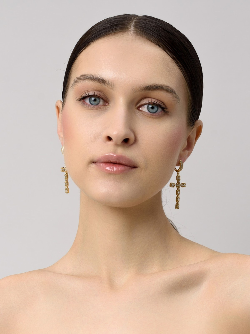 Серьги "Winter Magic" Gold