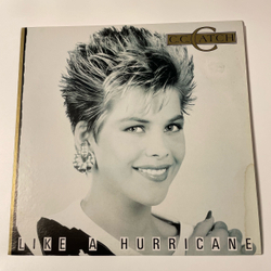 Винтажная виниловая пластинка LP C.C. Catch Like A Hurricane (Гонконг 1987)