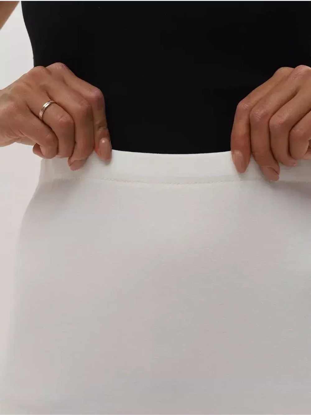 Юбка для беременных миди