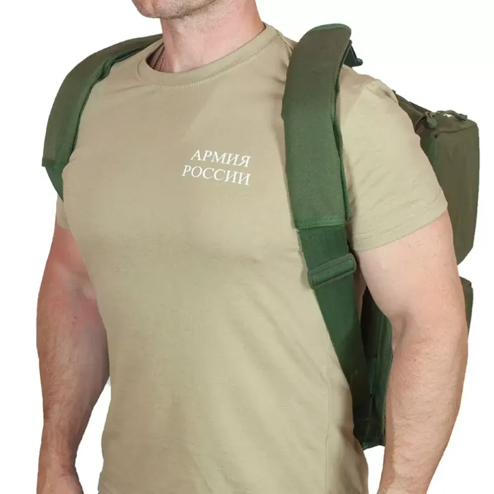 Сумка-рюкзак 35-45 л (олива)