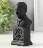 Бюст декоративный «Путин В.В.», гипсовый, 12×6 см, графит 10930118