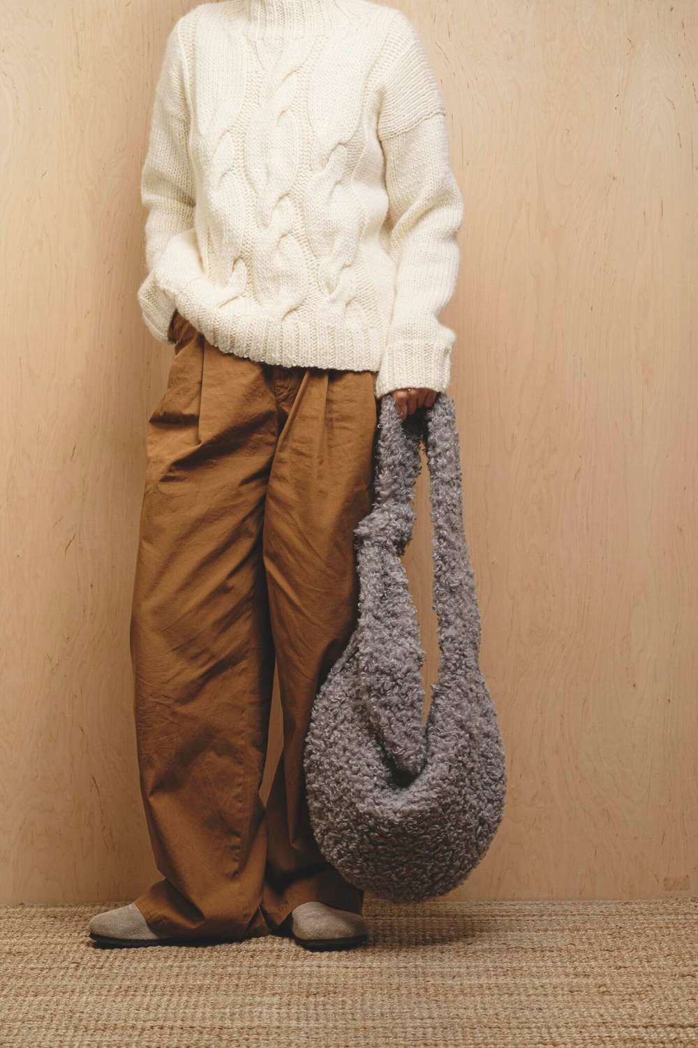 Сумка-слинг "Пони-Кенгурони" Меховая