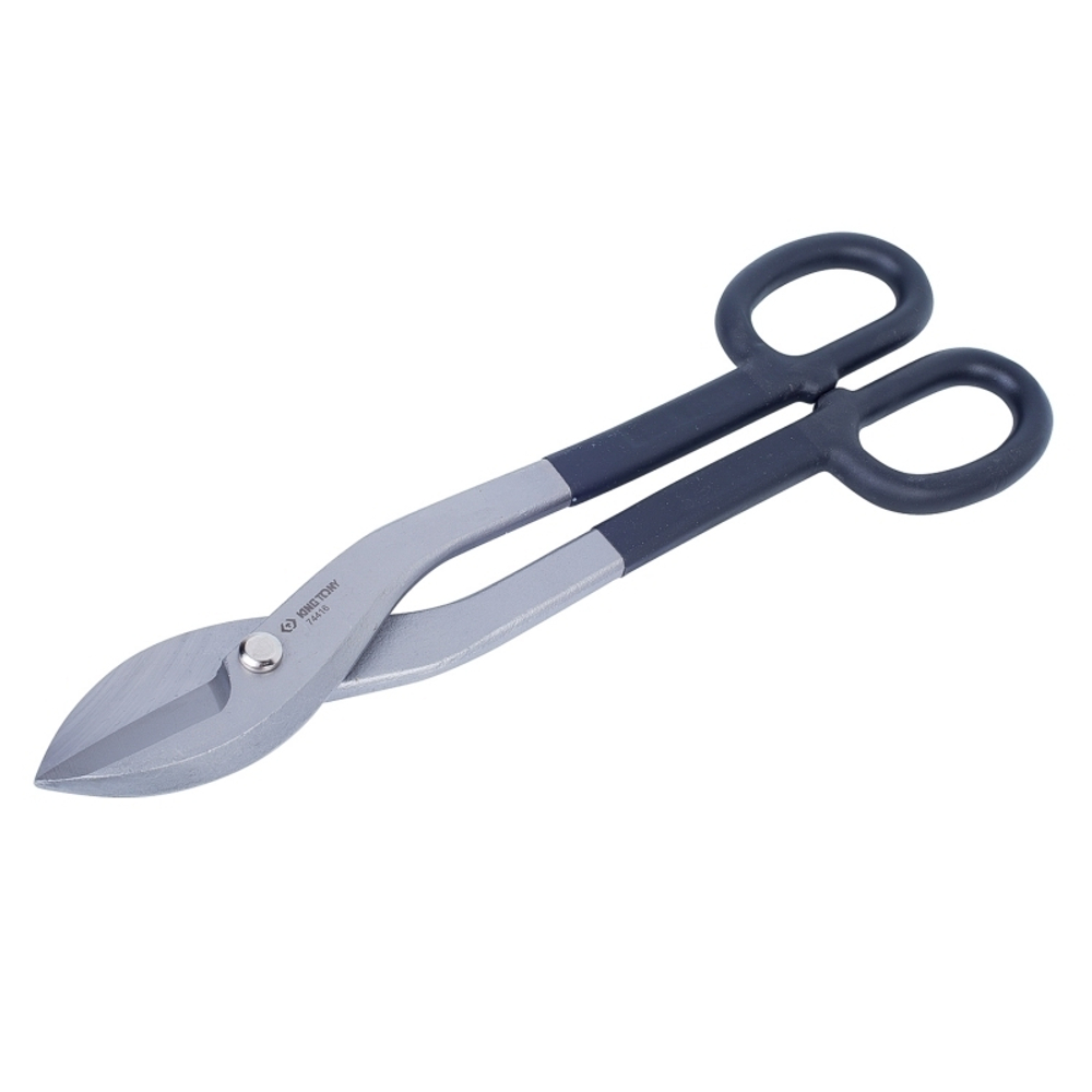 KING TONY (74416) Ножницы по металлу 415 мм, прямые, рукоять кольца