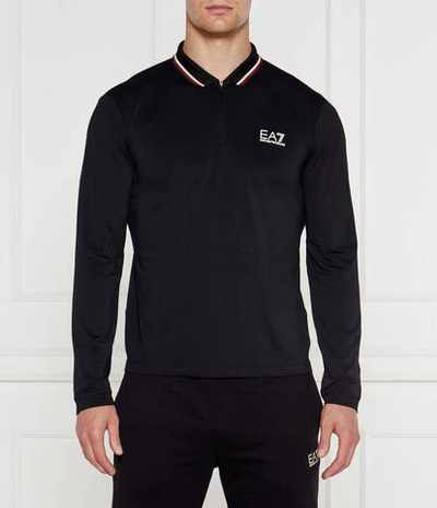 Поло EA7 - черный(6DPF18 PJ27Z)