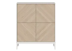 Шкаф Fjord 4 двери (белый)