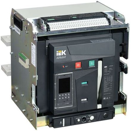 Выключатель автоматический воздушный 3п F 4000А 125кА TD выдвижн. с комплектом аксессуаров ARMAT IEK AR-ACB-3VF-125-4000A-TDCF