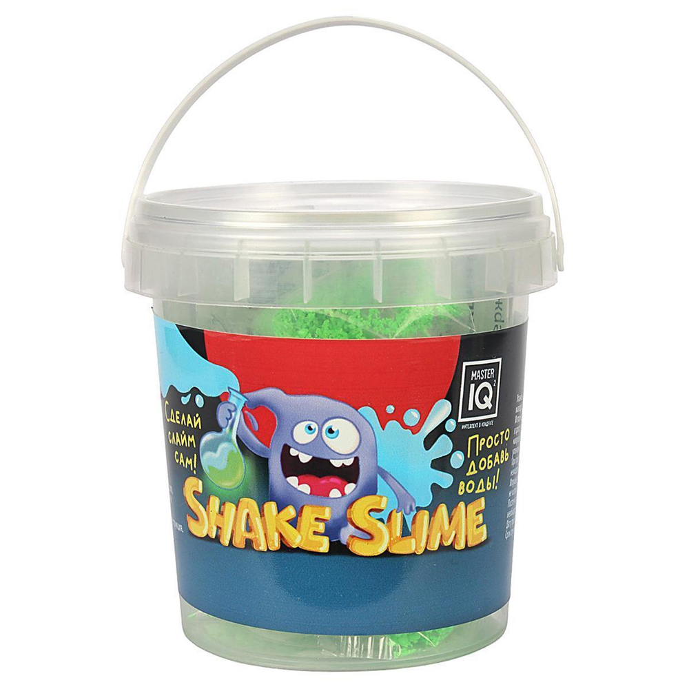 Слайм ShakeSlime арт. S01 зеленый