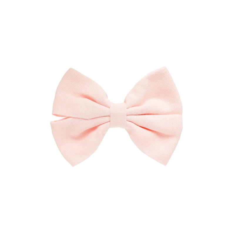 Заколка Аккуратный Розовый Бант